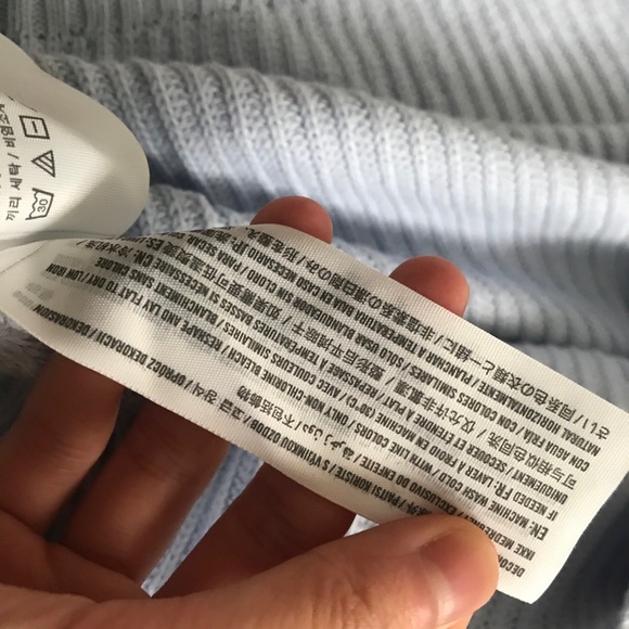 Hollister Baby Blue Knit Sweater XS - Picture 6 of 7